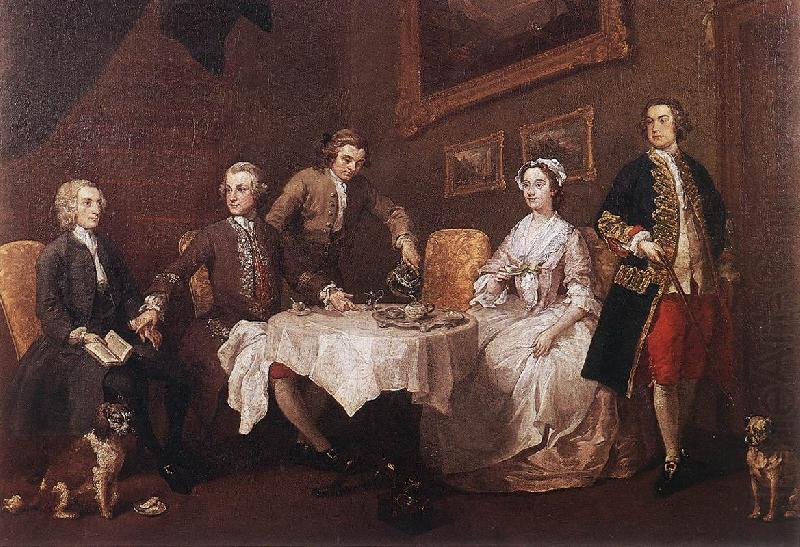 The Strode Family w, HOGARTH, William